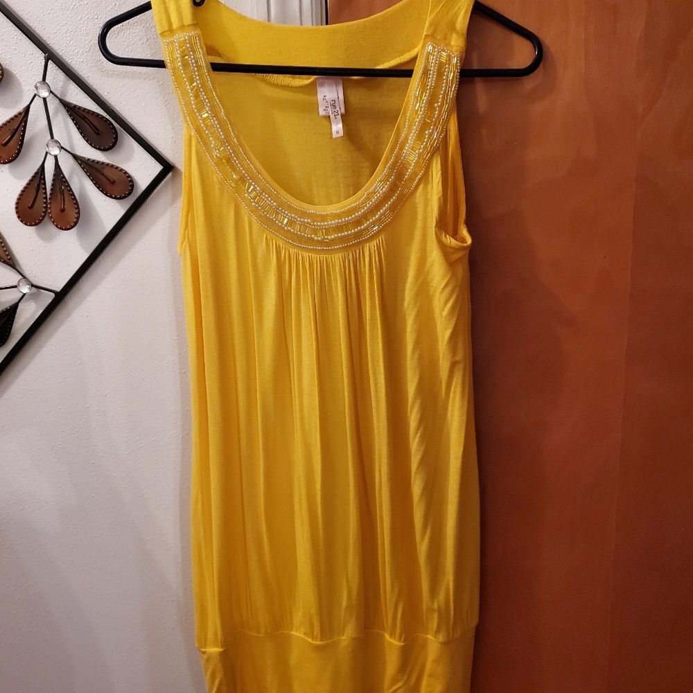 Route 21 shirt dress - med